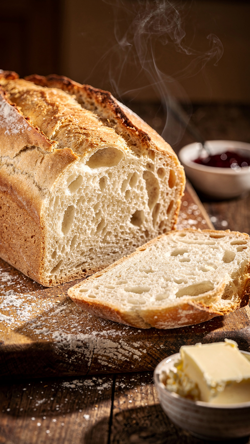 Rustic Italian Yeast Bread (Crispy, Crusty, and Homemade)